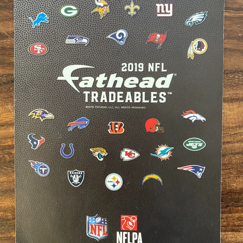 NFL FATHEAD Tradeables